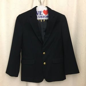 Navy blue blazer